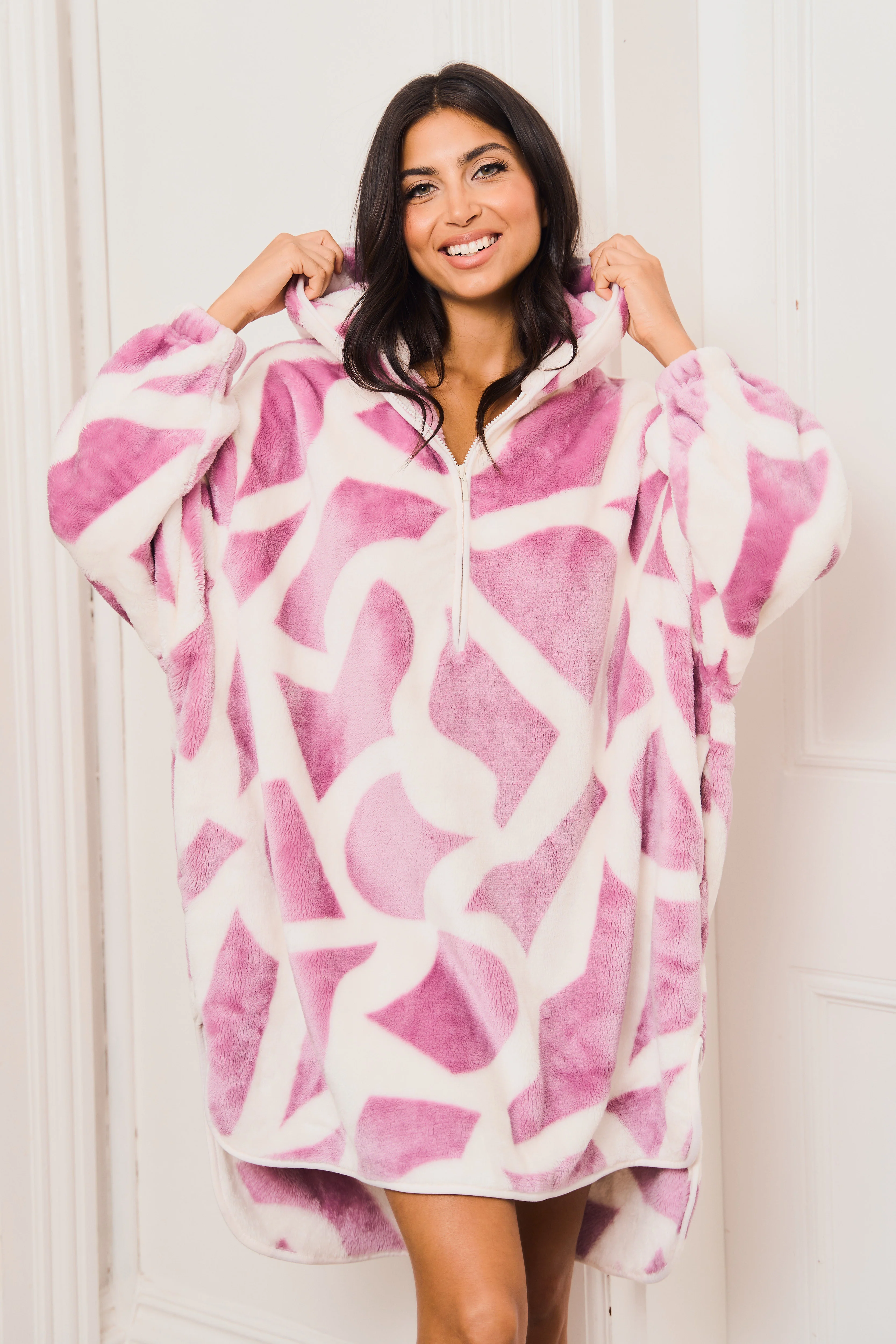 All Over Print Oversized Hoody - Image 3