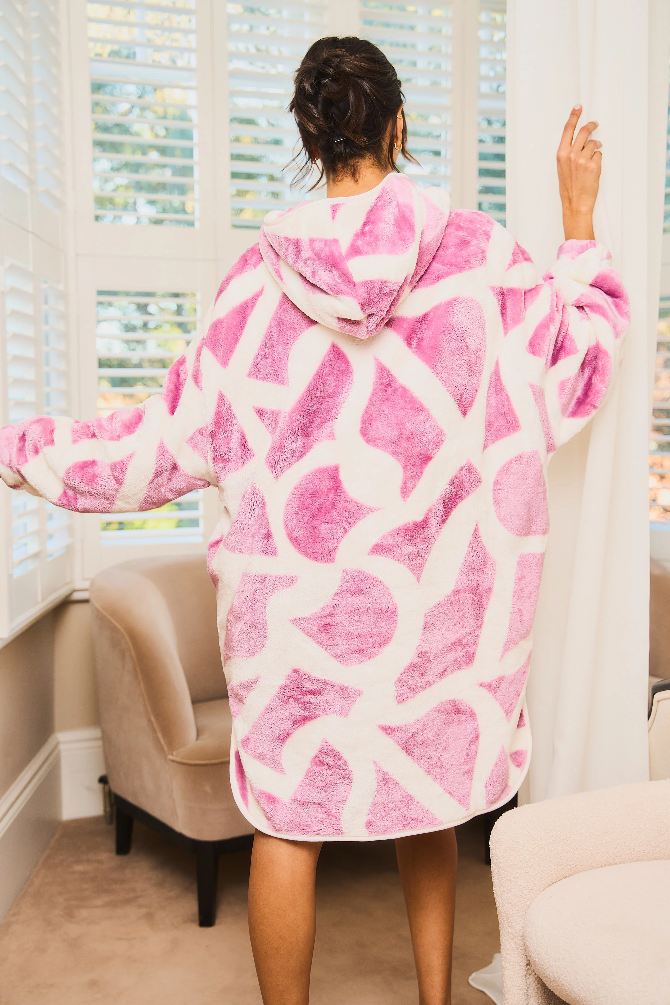 All Over Print Oversized Hoody - Image 6