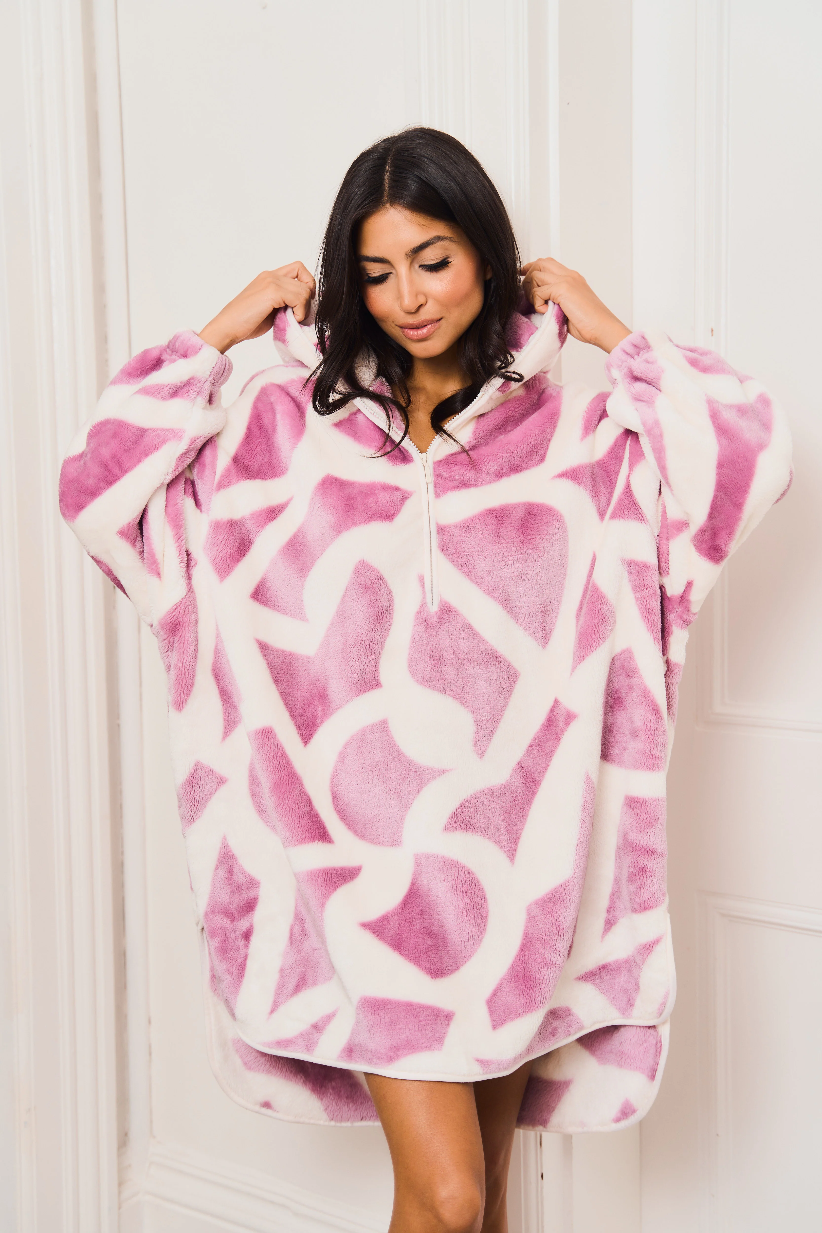 All Over Print Oversized Hoody - Image 9