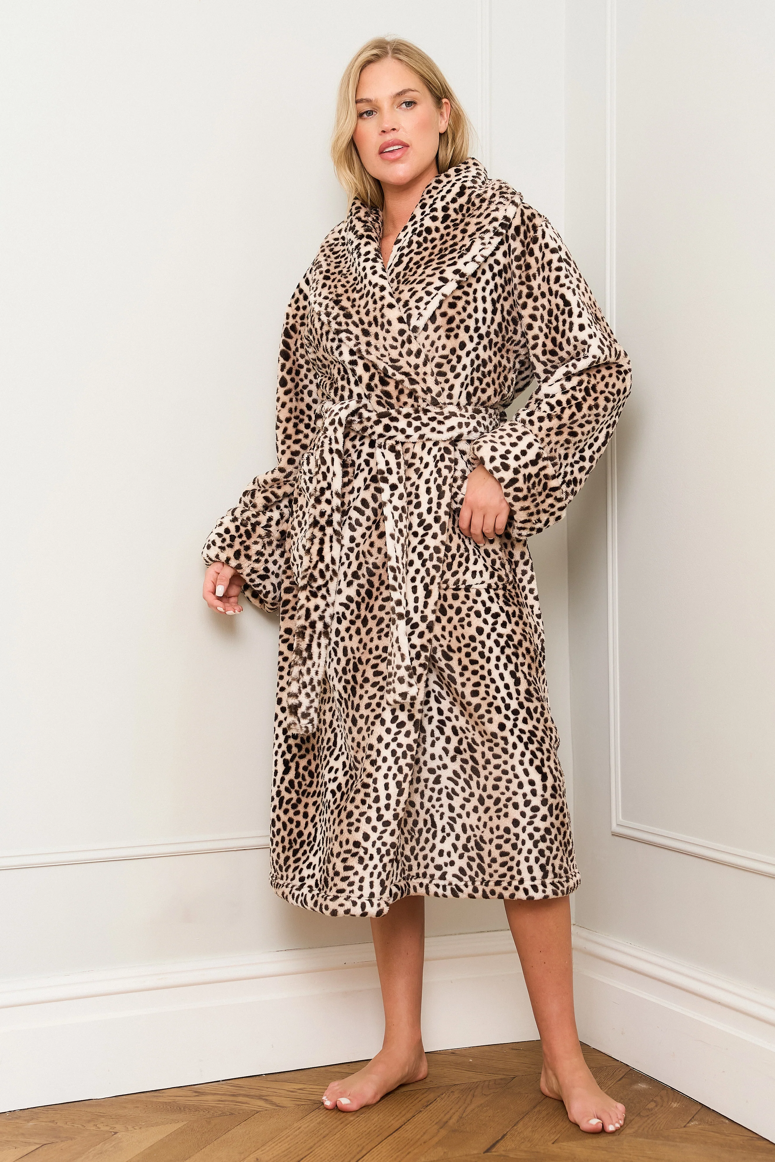 Multi Animal Print Dressing Gown - Image 3