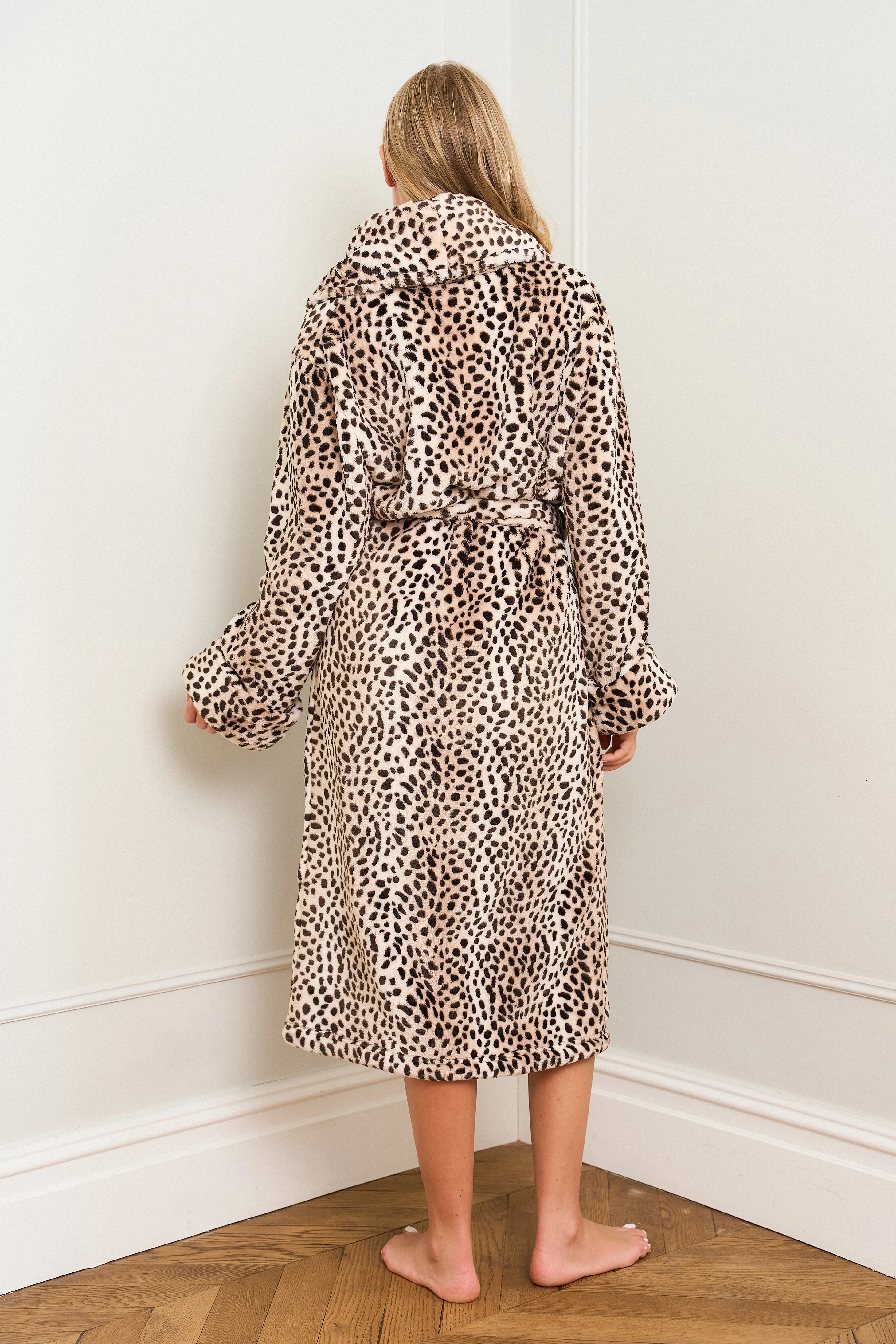 Multi Animal Print Dressing Gown - Image 8