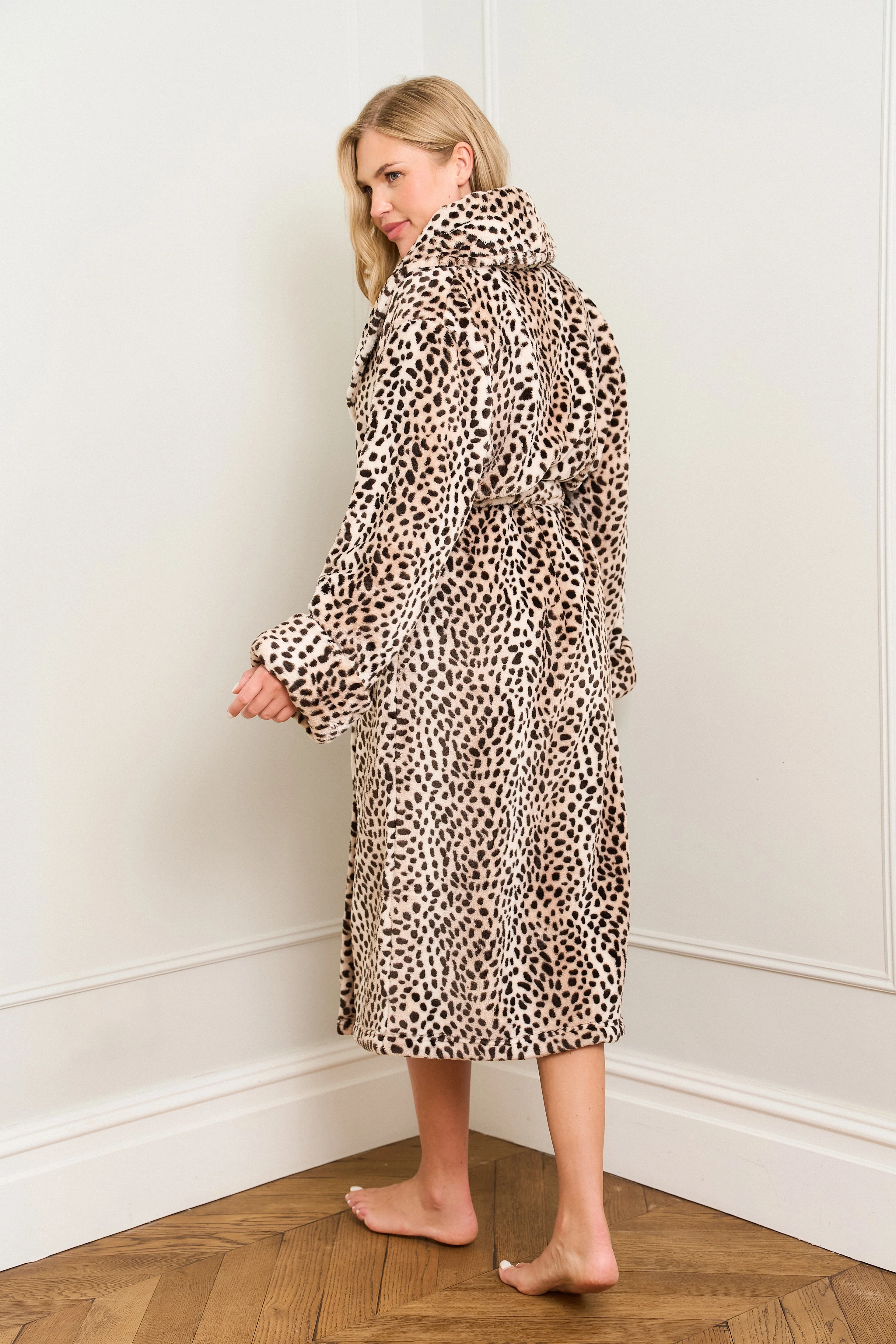 Multi Animal Print Dressing Gown - Image 9
