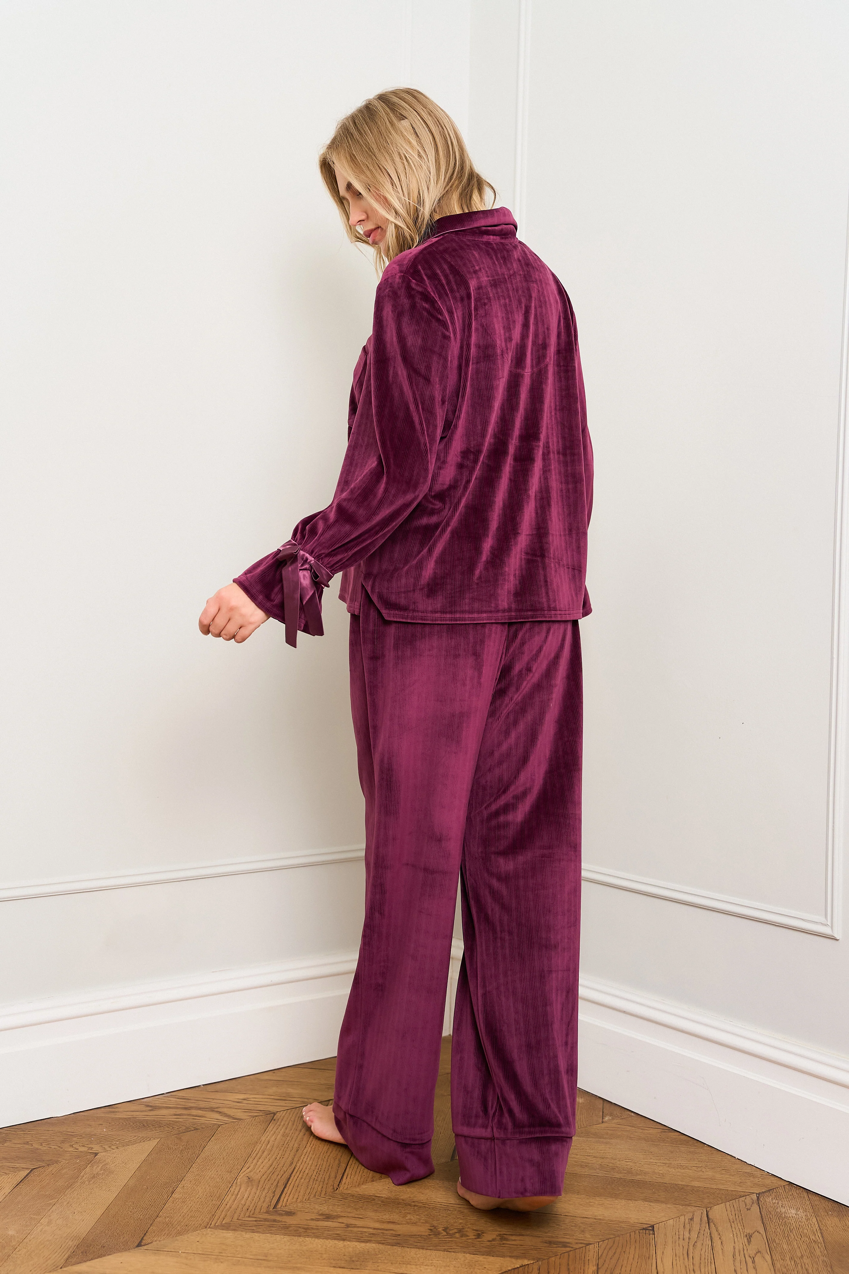Burgundy Revere Pyjama - Image 10