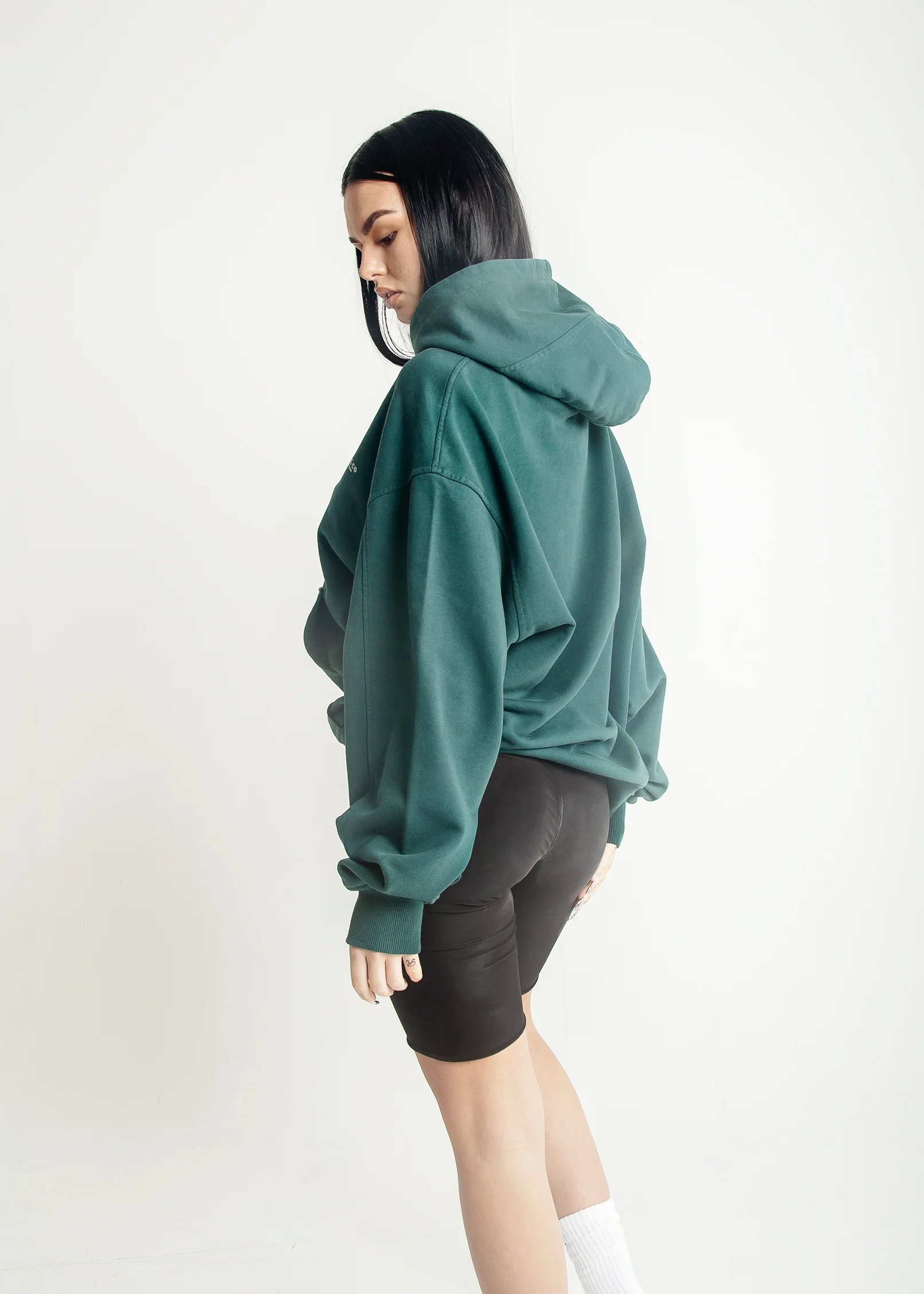 JimJamTheLabel Lounge Hoodie - Green - Image 4