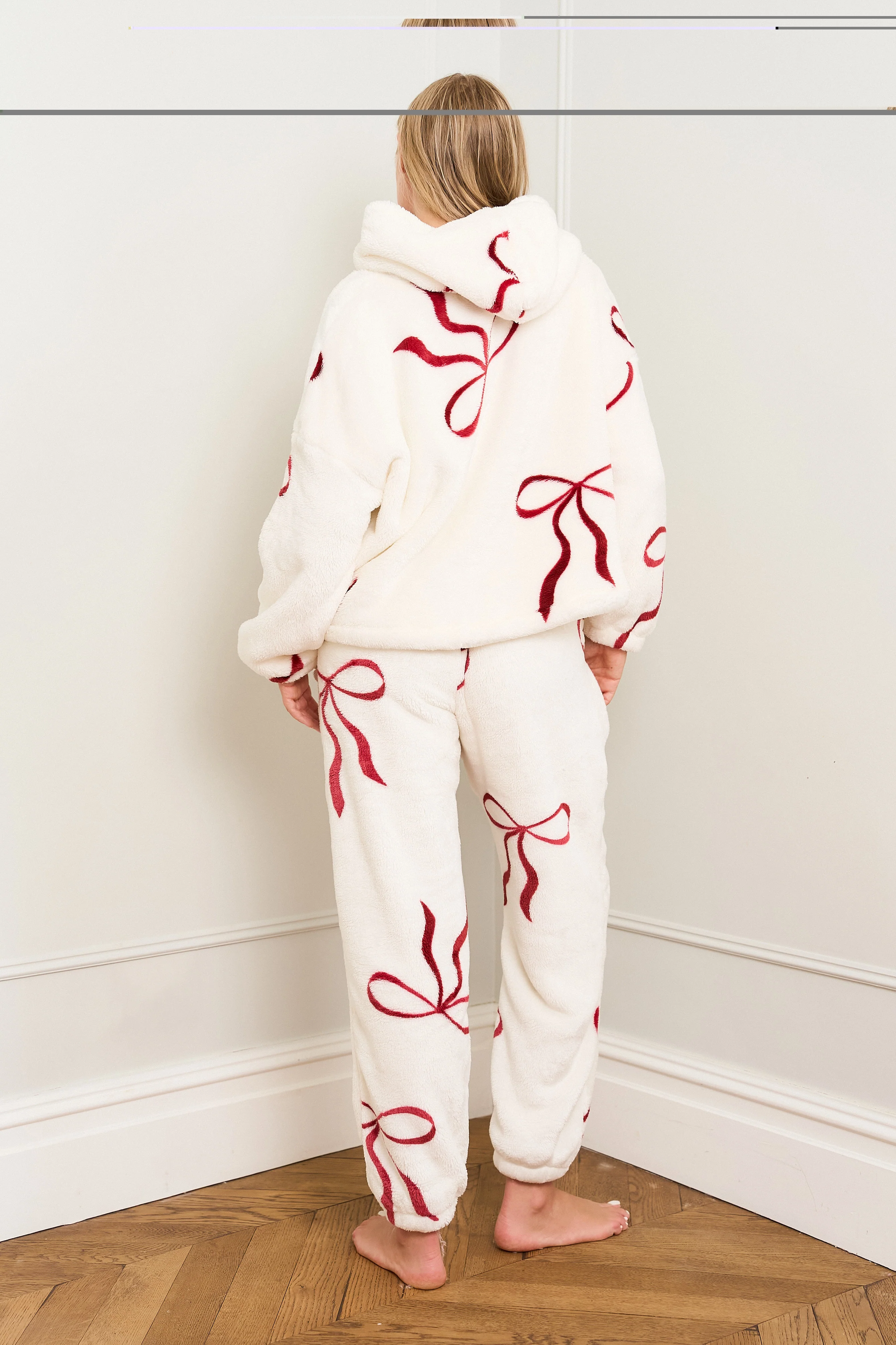 Multi Red Bow Print Twosie - Image 8