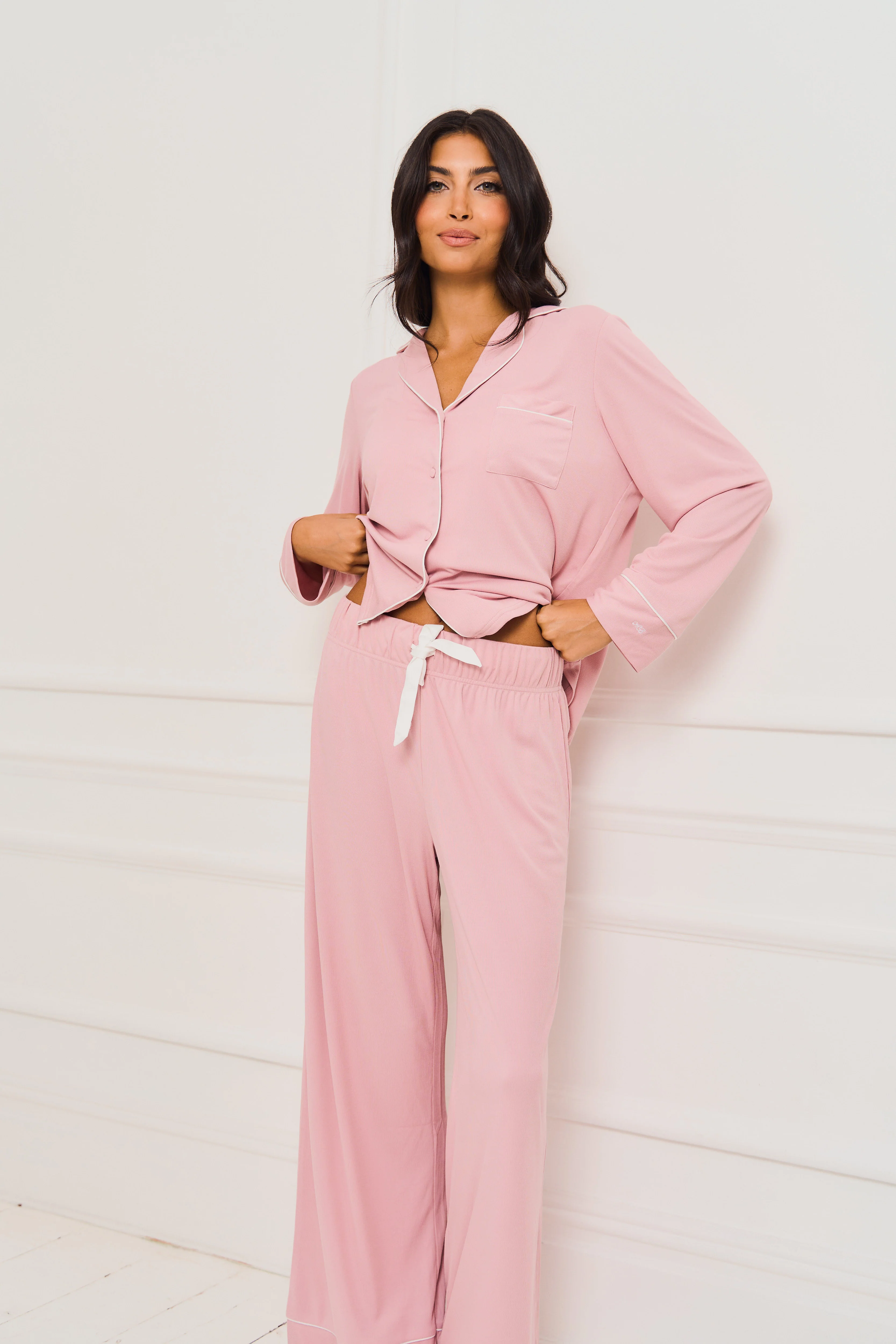 Pink Traditional PJ Set - Image 8